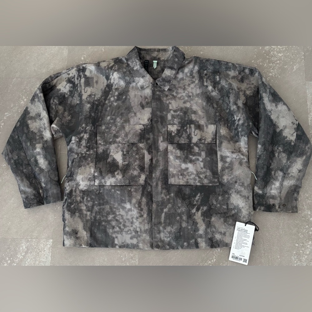Lululemon Men’s LAB Lightweight Jacquard Jacket Size XXL